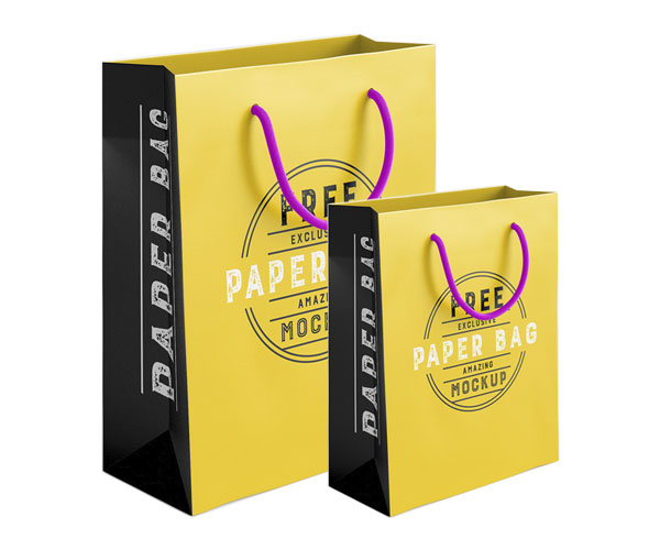 Custom Printed Paper Shopping Bags