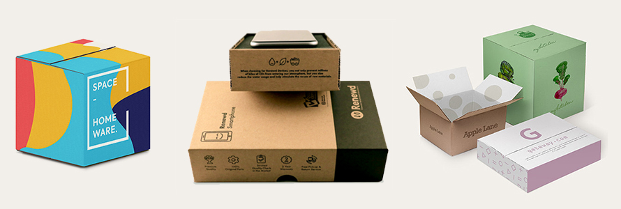 Get Distinguished Value Through Colored Shipping Boxes with Brand Information