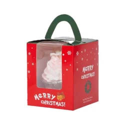 Custom Christmas Cupcake Boxes