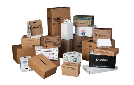 Black Shipping Boxes