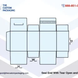 Seal End With Tear Open and Lock